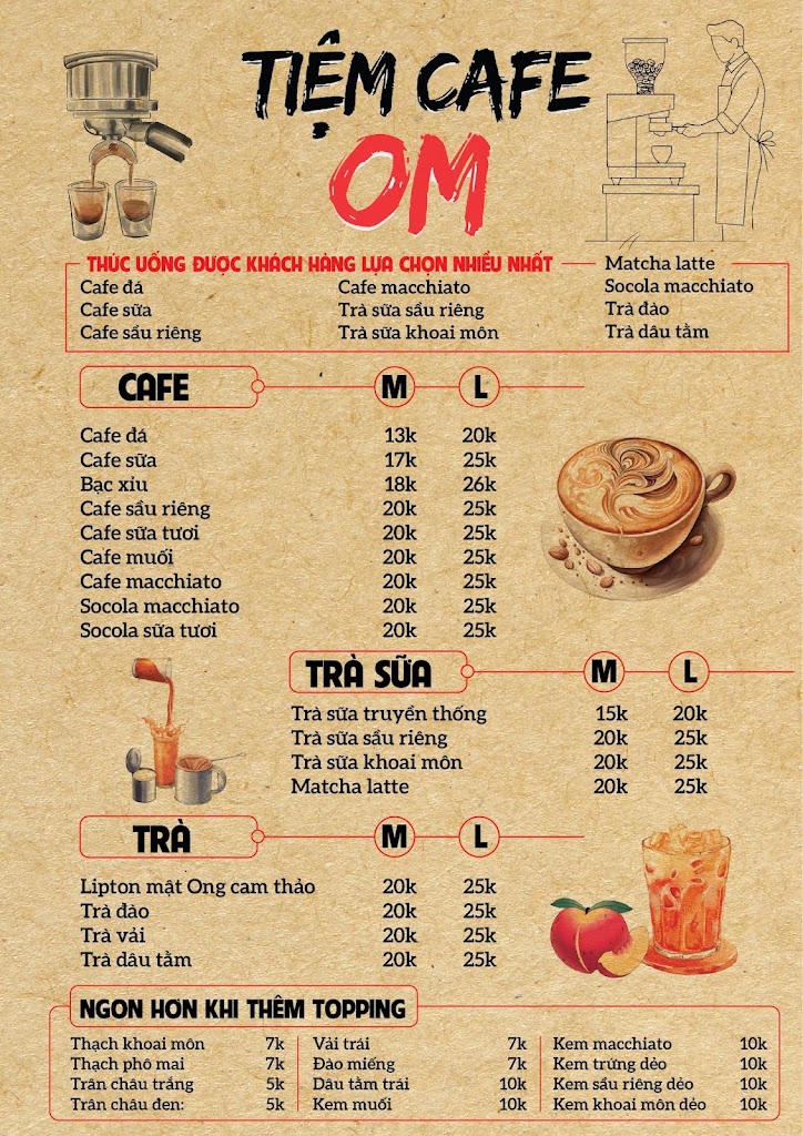Tiệm Cafe OM