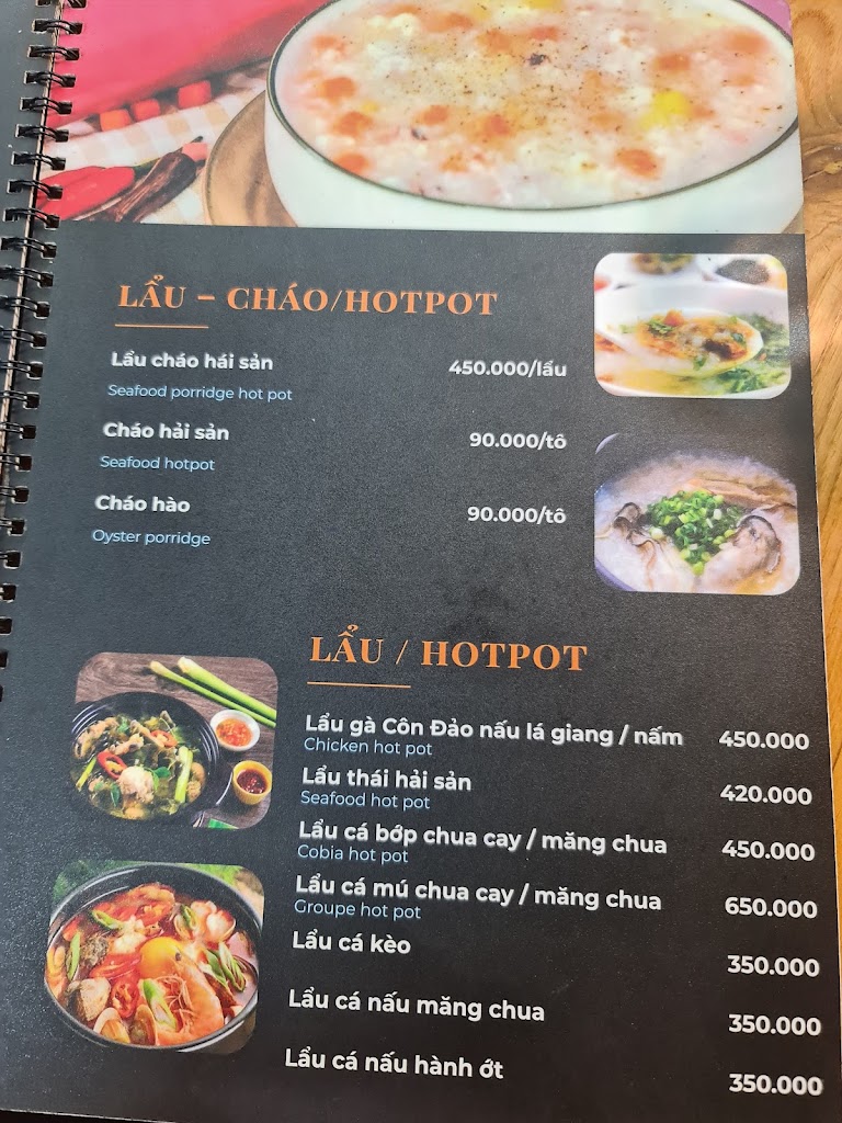 Con Son Seafood restaurant
