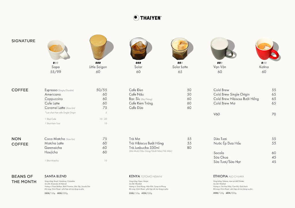 THAI YEN CAFE - CAFE YEN - LOTTE TÂY HỒ