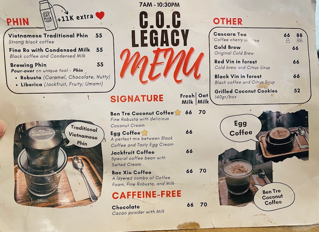 C.O.C Legacy Specialty Coffee