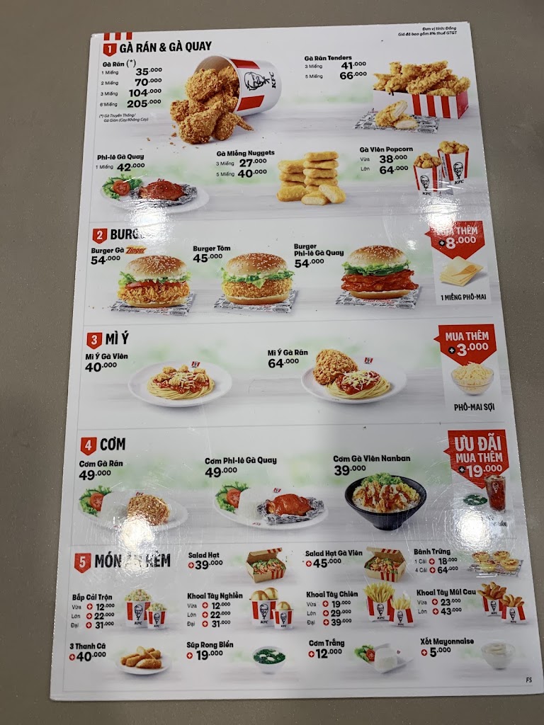 KFC Đường Nguyễn Trung Trực Rạch Giá
